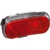 Fischer Adulti Dynamo LED Posteriore Fanale Posteriore Portapacchi Stand Luce, Rosso, Taglia Unica
