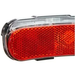 Fischer Adulti Dynamo LED Posteriore Fanale Posteriore Portapacchi Stand Luce, Rosso, Taglia Unica -Rowenta Negozio 70810776 3