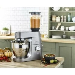 Kenwood KAH359GL Accessorio Frullatore Per Impastatrici Planetarie, In Vetro Thermoresist, Lame In Acciaio Inox Facilmente Removibile, Capacità 1,6L, Grigio Trasparente -Rowenta Negozio 70860747 4