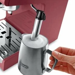 DeLonghi ECP33.21.R Macchina Da Caffè Espresso Manuale E Cappuccino, Caffè In Polvere O In Cialde E.S.E., 1100 W, Nero -Rowenta Negozio 70862069 3