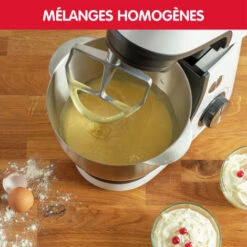 Robot Da Cucina 4.6l 1100w Bianco - Qa510110 - Moulinex -Rowenta Negozio 71305838 4