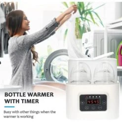 Scaldabiberon 5 In 1 Scaldabiberon Digitale Con Timer Sterilizzatore A Vapore Con Display Digitale Per Scongelamento Biberon 8 Scaldabiberon 5 In 1 Scaldabiberon Digitale Con Timer Sterilizzatore A Vapore Con Display Digitale Per Scongelamento Biberon -Rowenta Negozio 71884815 4