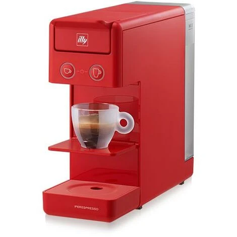 Illy Macchina Da Caffè Semi Automatica Iperespresso Serbatoio 0.7 Lt. Potenza 850 W Colore Rosso 2 Illy Macchina Da Caffè Semi Automatica Iperespresso Serbatoio 0.7 Lt. Potenza 850 W Colore Rosso - immagine 2