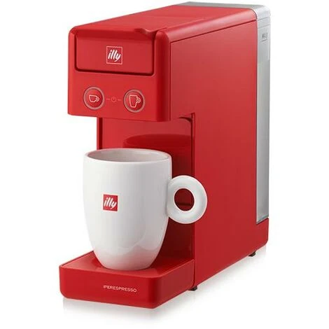 Illy Macchina Da Caffè Semi Automatica Iperespresso Serbatoio 0.7 Lt. Potenza 850 W Colore Rosso 3 Illy Macchina Da Caffè Semi Automatica Iperespresso Serbatoio 0.7 Lt. Potenza 850 W Colore Rosso - immagine 3