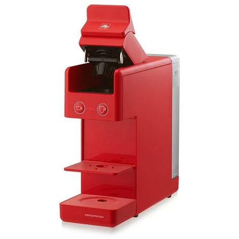 Illy Macchina Da Caffè Semi Automatica Iperespresso Serbatoio 0.7 Lt. Potenza 850 W Colore Rosso 4 Illy Macchina Da Caffè Semi Automatica Iperespresso Serbatoio 0.7 Lt. Potenza 850 W Colore Rosso - immagine 4