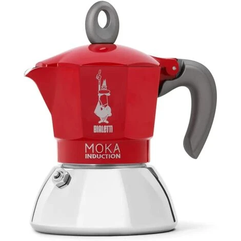 Caffettiera Moka Macchinetta Per Preparare Il Caffè Bialetti Induction Rossa Capacità 2 Tazze 1 Caffettiera Moka Macchinetta Per Preparare Il Caffè Bialetti Induction Rossa Capacità 2 Tazze