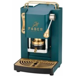 Faber Macchina Da Caffe A Cialde Pro Mini Deluxe British Green - FABPROMINIBRITISHBAS