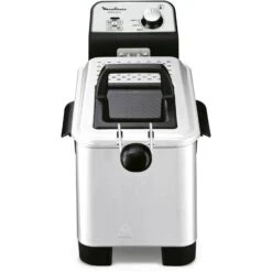Moulinex Easy Pro 3 L-Freidora Classica, 2300 W, 2 Piani Di Cottura, Termostato Regolabile, 2 L/600 G), Colore: Argento -Rowenta Negozio 78990508 4