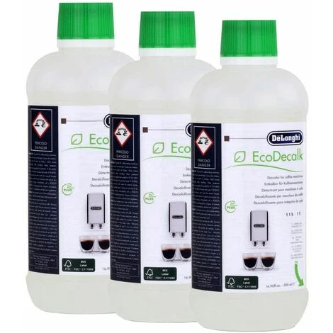 Lotto Da 3 - Anticalcare 500ml ECODECALK - Macchinette Da Caffè, Caffettiera, Caffettiere A Filtro, Macchinette Espresso - DELONGHI - 43571429876553485905 1 Lotto Da 3 - Anticalcare 500ml ECODECALK - Macchinette Da Caffè, Caffettiera, Caffettiere A Filtro, Macchinette Espresso - DELONGHI - 43571429876553485905