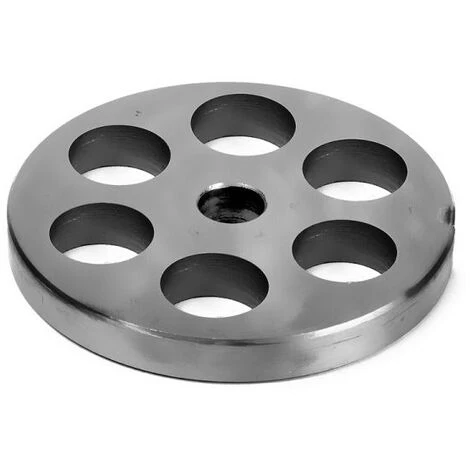 PIASTRA PER TRITACARNE TC 10/12 FORO DA 16 MM INOX R - TRE SPADE 1 PIASTRA PER TRITACARNE TC 10/12 FORO DA 16 MM INOX R - TRE SPADE