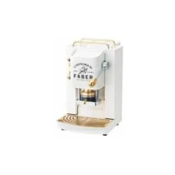 Faber Macchina Da Caffe A Cialde Pro Deluxe Pure White - FABPROWHITEBASOTTELE