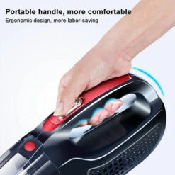 Potente Aspirapolvere Portatile Ad Aspirazione, Aspirapolvere Portatile Senza Fili Ricaricabile Per La Pulizia Di Peli Di Animali Domestici E Polvere Di Ghiaia Per Auto, Nero -Rowenta Negozio 81290189 5