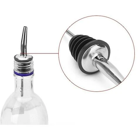 Dispenser Per Versatore Per Bottiglia Di Vino In Acciaio Inossidabile Per Olio D'oliva Da 1 Pezzo 4 Dispenser Per Versatore Per Bottiglia Di Vino In Acciaio Inossidabile Per Olio D'oliva Da 1 Pezzo - immagine 4