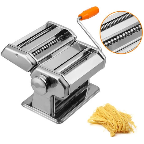 Randaco Macchina Per La Pasta In Casa - Lasagne Fettuccine E Tagliolini Argento 1 Randaco Macchina Per La Pasta In Casa - Lasagne Fettuccine E Tagliolini Argento