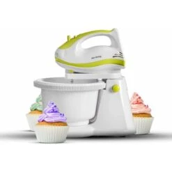 Sbattitore Elettrico Con Ciotola Fruste Acciaio INOX 5 Velocità, Innoliving INN-780