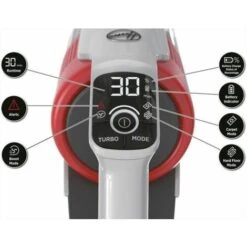 Aspirapolvere Senza Filo Hoover HF9 10H Con Anti-Twist, 350W Grigio/Rosso 9 Aspirapolvere Senza Filo Hoover HF9 10H Con Anti-Twist, 350W Grigio/Rosso -Rowenta Negozio 82110612 5