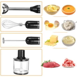 Frullatore Immersione 800W Multifunzione 5in1 Lama Bicchiere Mixer Tritatutto 7 Frullatore Immersione 800W Multifunzione 5in1 Lama Bicchiere Mixer Tritatutto -Rowenta Negozio 82743014 3