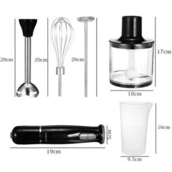 Frullatore Immersione 800W Multifunzione 5in1 Lama Bicchiere Mixer Tritatutto 9 Frullatore Immersione 800W Multifunzione 5in1 Lama Bicchiere Mixer Tritatutto -Rowenta Negozio 82743014 5