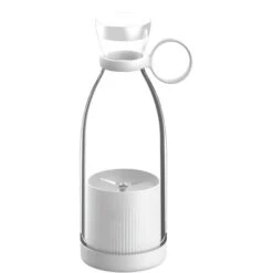 Frullatore Portatile Mini Juice Bottiglia Per Smoothie Ricaricabile Portatile Colore: Bianco