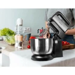 Sbattitore Elettrico BeHome Con Ciotola Rotante Acciaio 3 Litri -Rowenta Negozio 85700822 5