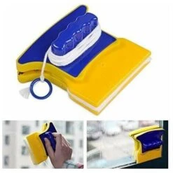 Detergente Per Vetri Magnetico Detergente Per Vetri Tergicristallo A Doppia Faccia Specchio Per Finestra Quadrato Raschietto Per Acquario Spazzola Per La Pulizia Della Casa Lavaggio Del Tergipavimento -Rowenta Negozio 86164387 5