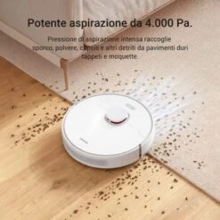 Dreame D10 Plus Robot Aspirapolvere Lavapavimenti Con Svuotamento Automatico Polvere, Navigazione LiDAR Rilevamento Ostacoli, Aspirazione 4000Pa Tappeti Peli Animali, Autonomia 170min, WiFi/APP/Alexa 7 Dreame D10 Plus Robot Aspirapolvere Lavapavimenti Con Svuotamento Automatico Polvere, Navigazione LiDAR Rilevamento Ostacoli, Aspirazione 4000Pa Tappeti Peli Animali, Autonomia 170min, WiFi/APP/Alexa -Rowenta Negozio 86325524 3