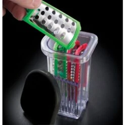 Russell Hobbs Affetta Verdure, Grattuggia Elettrica, Affetta Insalata, Elettrico, Tre Funzioni Grattuggia: Grosso, Fine, A Fette, 200 W, Slice And Go, 22280-56 -Rowenta Negozio 86325912 4