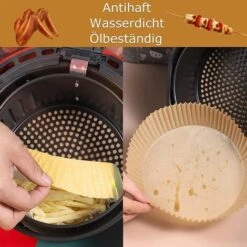 Set 100 Pezzi Carta Da Forno Per Friggitrice Ad Aria Fodere Monouso 16x4,5 Cm 7 Set 100 Pezzi Carta Da Forno Per Friggitrice Ad Aria Fodere Monouso 16x4,5 Cm -Rowenta Negozio 87083515 4