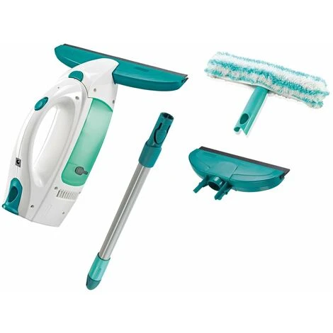 Leifheit Pulizia - Lavavetri Elettrico Window Cleaner Con Mocio, Asta Da 43 Cm E Bocchetta Di Aspirazione 17 Cm 51016 1 Leifheit Pulizia - Lavavetri Elettrico Window Cleaner Con Mocio, Asta Da 43 Cm E Bocchetta Di Aspirazione 17 Cm 51016