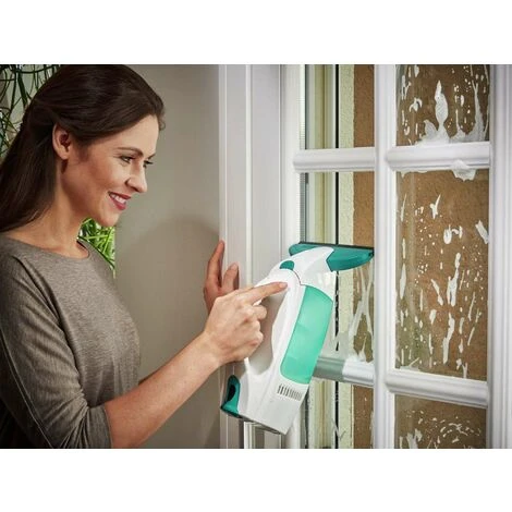 Leifheit Pulizia - Lavavetri Elettrico Window Cleaner Con Mocio, Asta Da 43 Cm E Bocchetta Di Aspirazione 17 Cm 51016 2 Leifheit Pulizia - Lavavetri Elettrico Window Cleaner Con Mocio, Asta Da 43 Cm E Bocchetta Di Aspirazione 17 Cm 51016 - immagine 2
