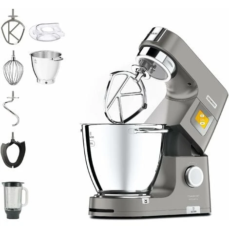 Kenwood KWL90.034SI Impastatrice Planetaria Titanium Chef Patissier XL Con Ciotola EasyWarm Da 7L, Bilancia Integrata E Frullatore, Illuminazione In Ciotola, 10 ANNI DI GARANZIA SUL MOTORE, SIlver 1 Kenwood KWL90.034SI Impastatrice Planetaria Titanium Chef Patissier XL Con Ciotola EasyWarm Da 7L, Bilancia Integrata E Frullatore, Illuminazione In Ciotola, 10 ANNI DI GARANZIA SUL MOTORE, SIlver
