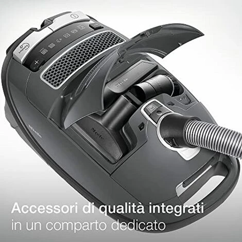 Miele Complete C3 Parquet Active PowerLine Aspirapolvere A Traino Con Sacco 890 W 4,5 L 78 Decibel Raggio D'azione 12 M 2 Miele Complete C3 Parquet Active PowerLine Aspirapolvere A Traino Con Sacco 890 W 4,5 L 78 Decibel Raggio D'azione 12 M - immagine 2