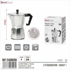 Caffettiera Induzione In Alluminio 3 Tazze -Rowenta Negozio 89981202 4