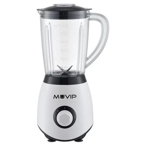 Buck Muvip 1300w 1,5l Frullatore A Caraffa - 2 Velocità - Lame In Acciaio Inox - Funzione Tritaghiaccio - Blocco Di Sicurezza - Blocco Di Sicurezza 1 Buck Muvip 1300w 1,5l Frullatore A Caraffa - 2 Velocità - Lame In Acciaio Inox - Funzione Tritaghiaccio - Blocco Di Sicurezza - Blocco Di Sicurezza