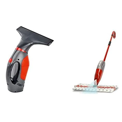 Vileda, Lavavetri Windomatic, RV-1102 & 1-2 Spray Max, Sistema Lavapavimenti Spray Con Panno In Microfibra 1 Vileda, Lavavetri Windomatic, RV-1102 & 1-2 Spray Max, Sistema Lavapavimenti Spray Con Panno In Microfibra