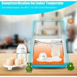 Scaldabiberon Con Funzione Di Mantenimento In Caldo, Sterilizzatore Scaldabiberon, Controllo Della Temperatura, Scaldabiberon, Scaldalatte E Sbrinatore Con Display LCD -Rowenta Negozio 91724564 4