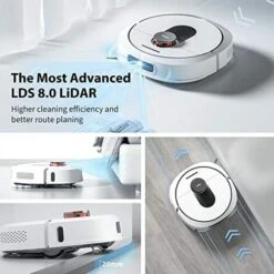 Roidmi EVA Base Cleaning Robot (Bianco) -Rowenta Negozio 91927111 4