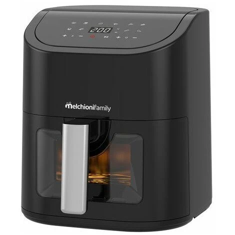 Friggitrice Melchioni 118340027 Marianna Air Fryer Nero 1 Friggitrice Melchioni 118340027 Marianna Air Fryer Nero
