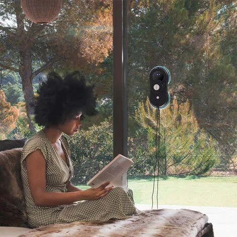 Cecotec Robot Lavavetri Con App E Telecomando Windroid 870 Connected T. 80 W, Navigazione Intelligente, Triplo Sistema Di Sicurezza, 4 Programmi Di Pulizia, Include 12 Panni 2 Cecotec Robot Lavavetri Con App E Telecomando Windroid 870 Connected T. 80 W, Navigazione Intelligente, Triplo Sistema Di Sicurezza, 4 Programmi Di Pulizia, Include 12 Panni - immagine 2