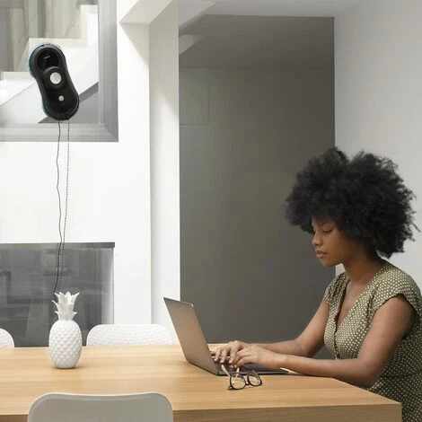 Cecotec Robot Lavavetri Con App E Telecomando Windroid 870 Connected T. 80 W, Navigazione Intelligente, Triplo Sistema Di Sicurezza, 4 Programmi Di Pulizia, Include 12 Panni 3 Cecotec Robot Lavavetri Con App E Telecomando Windroid 870 Connected T. 80 W, Navigazione Intelligente, Triplo Sistema Di Sicurezza, 4 Programmi Di Pulizia, Include 12 Panni - immagine 3