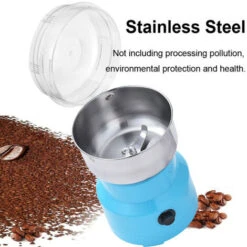 Multifunzione Smash Machine Elettrico Cereali Macinacereali Mulino Spezie Erbe Polverizzatore Macchina Per Macinare Strumento Macinacaffè Elettrico In Acciaio Inossidabile Per La Casa (EU) (Blu) -Rowenta Negozio 93428404 2