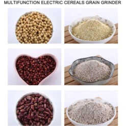 Multifunzione Smash Machine Elettrico Cereali Macinacereali Mulino Spezie Erbe Polverizzatore Macchina Per Macinare Strumento Macinacaffè Elettrico In Acciaio Inossidabile Per La Casa (EU) (Blu) -Rowenta Negozio 93428404 4