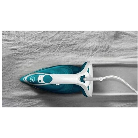 Tefal EasyGliss Plus FV5737 Ferro Da Stiro A Secco E A Vapore Durilium 2500W Turchese/Bianco 4 Tefal EasyGliss Plus FV5737 Ferro Da Stiro A Secco E A Vapore Durilium 2500W Turchese/Bianco - immagine 4