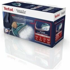 Tefal EasyGliss Plus FV5737 Ferro Da Stiro A Secco E A Vapore Durilium 2500W Turchese/Bianco 9 Tefal EasyGliss Plus FV5737 Ferro Da Stiro A Secco E A Vapore Durilium 2500W Turchese/Bianco -Rowenta Negozio 93963584 5