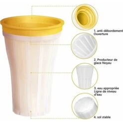 Gelatiera Granita, Coppa Granita 150ml, Frullatore, Coppa Gelato Granita, Coppa Frullato Gelato - Verde -Rowenta Negozio 94228779 5