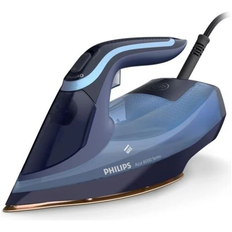 Philips DST8020/20 Ferro Da Stiro A Vapore Piastra Soletta SteamGlide Elite 3000W Blu 1 Philips DST8020/20 Ferro Da Stiro A Vapore Piastra Soletta SteamGlide Elite 3000W Blu