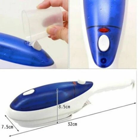 Trade Shop - Ferro Da Stiro A Vapore Verticale Da Viaggio Spazzola Levapelucchi Portatile 2 Trade Shop - Ferro Da Stiro A Vapore Verticale Da Viaggio Spazzola Levapelucchi Portatile - immagine 2