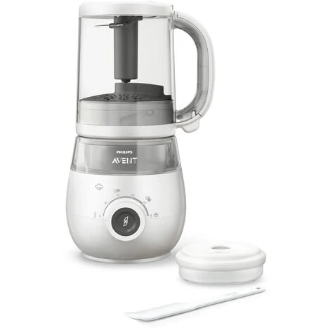 Philips Avent SCF883/01 - Robot Da Cucina 4 In 1 Per Porridge, Cottura A Vapore, Frigorifero, Congelamento E Riscaldamento Da Una Ciotola 1 Philips Avent SCF883/01 - Robot Da Cucina 4 In 1 Per Porridge, Cottura A Vapore, Frigorifero, Congelamento E Riscaldamento Da Una Ciotola