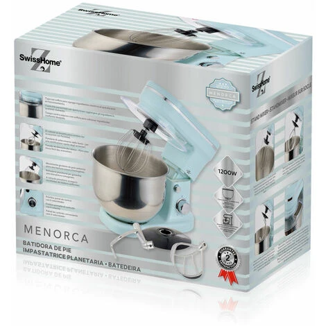 Sbattitore-Impastatrice SwissHome 1200 W 5 L 1 Sbattitore-Impastatrice SwissHome 1200 W 5 L