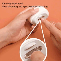 Seemagic Tagliaunghie Elettrico Automatico Con Illuminazione Tagliaunghie Anti-spruzzo Tagliaunghie Manicure Per Bambino Tagliaunghie Sicuro Per Adulti Manicure Bianco -Rowenta Negozio 96717050 3